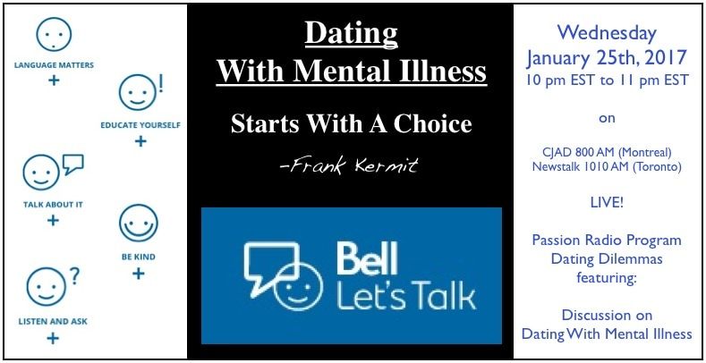 Dating With Mental Illness - Bell Let's Talk