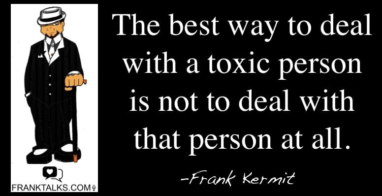dealing with a toxic personality
