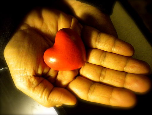 heart in hand